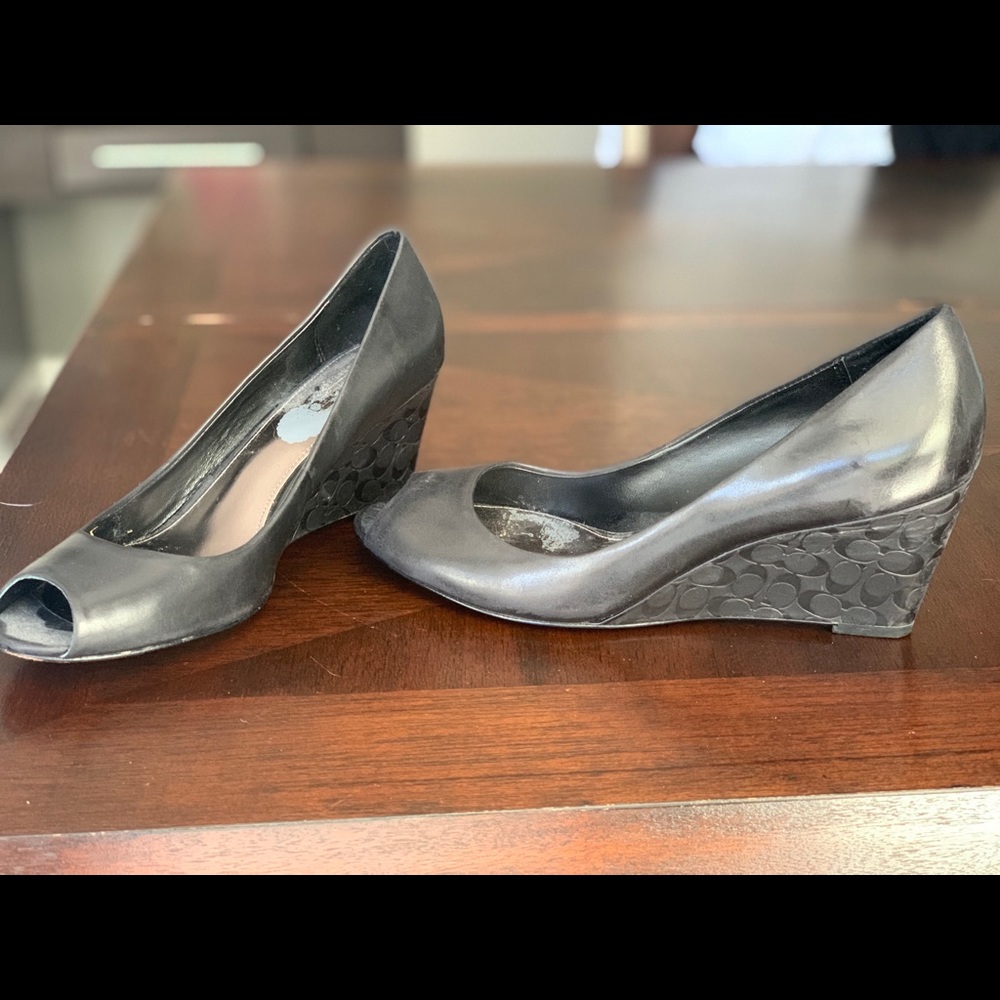 Coach wedges